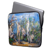 Paul Cezanne - Fünf Badende Laptopschutzhülle (Vorderseite Links)