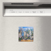 Paul Cezanne - Fünf Badende Magnet (In Situ (Geschirrspüler))