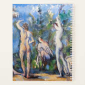 Paul Cezanne - Fünf Badende Planer (Rückseite)