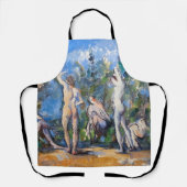 Paul Cezanne - Fünf Badende Schürze (Vorderseite)