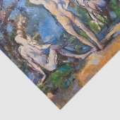 Paul Cezanne - Fünf Badende Seidenpapier (Ausschnitt)