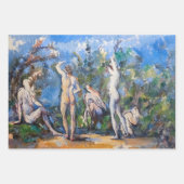 Paul Cezanne - Fünf Bathers Geschenkpapier Set (Vorderseite 3)