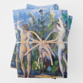 Paul Cezanne - Fünf Bathers Geschenkpapier Set (Beispiel)