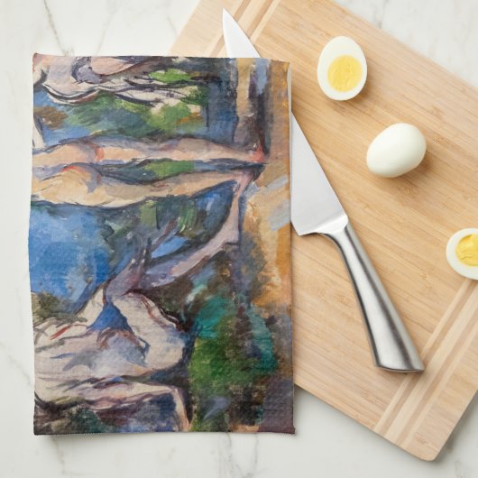 Paul Cezanne - Fünf Bathers Geschirrtuch (Viertel Falte)