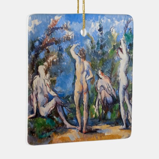 Paul Cezanne - Fünf Bathers Keramikornament (Rechts)