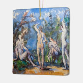 Paul Cezanne - Fünf Bathers Keramikornament (Links)