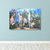 Paul Cezanne - Fünf Bathers Leinwanddruck (Insitu (Holzboden))