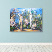 Paul Cezanne - Fünf Bathers Leinwanddruck (Insitu (Holzboden))