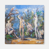 Paul Cezanne - Fünf Bathers Magnet (Vorne)