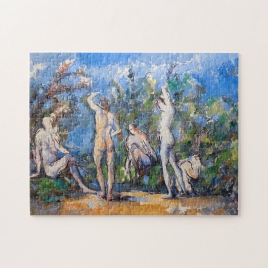 Paul Cezanne - Fünf Bathers Puzzle (Horizontal)