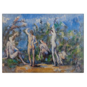Paul Cezanne - Fünf Bathers Schneidebrett (Vorderseite)