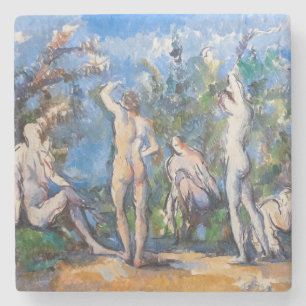 Paul Cezanne - Fünf Bathers Steinuntersetzer