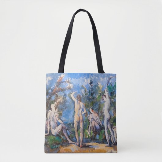 Paul Cezanne - Fünf Bathers Tasche (Vorderseite)