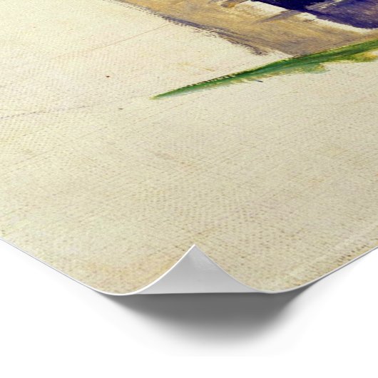 Paul Cezanne Gardanne Poster (Ecke)