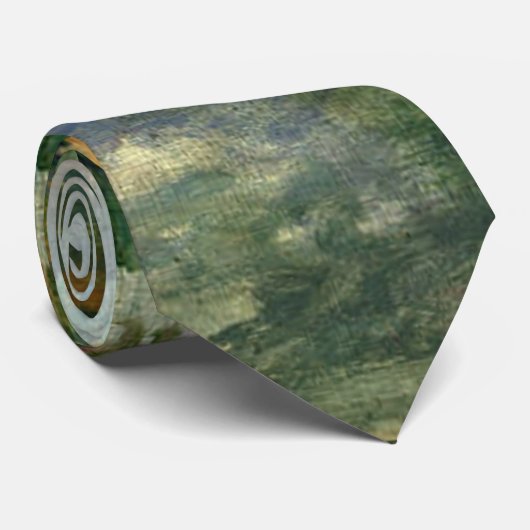 Paul Cezanne, Gemälde, Riverbank Krawatte (Gerollt)