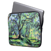 Paul Cezanne Gemälde, Wald, Laptopschutzhülle (Vorderseite Links)