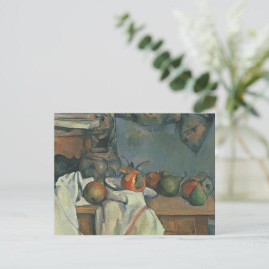 Paul Cezanne - Ginger Pot mit Granatapfel Postkarte (Stehend Vorderseite)