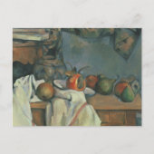 Paul Cezanne - Ginger Pot mit Granatapfel Postkarte (Vorderseite)
