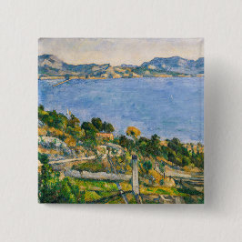Paul Cezanne - Golf von Marseille aus Estaque gese Button