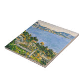 Paul Cezanne - Golf von Marseille aus Estaque gese Fliese (Seite)