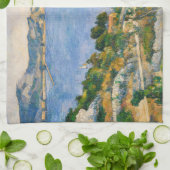 Paul Cezanne - Golf von Marseille aus Estaque gese Geschirrtuch (Gefaltet)