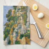 Paul Cezanne - Golf von Marseille aus Estaque gese Geschirrtuch (Viertel Falte)