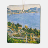 Paul Cezanne - Golf von Marseille aus Estaque gese Keramikornament (Links)