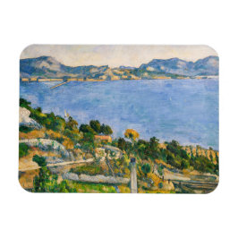 Paul Cezanne - Golf von Marseille aus Estaque gese Magnet