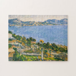 Paul Cezanne - Golf von Marseille aus Estaque gese Puzzle