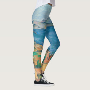 Paul Cezanne - Golf von Marseille, von Estaque aus Leggings
