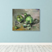 Paul Cezanne | Grüne Äpfel, c.1872-73 Leinwanddruck (Insitu (Holzboden))