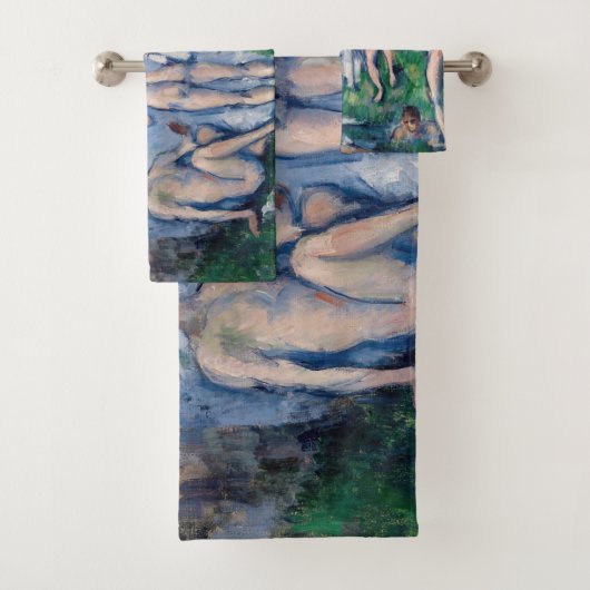 Paul Cezanne - Gruppe der Bathers Badhandtuch Set (Insitu)