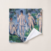 Paul Cezanne - Gruppe der Bathers Badhandtuch Set (Waschlappen)