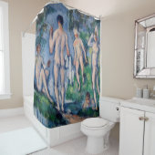 Paul Cezanne - Gruppe der Bathers Duschvorhang (Beispiel)