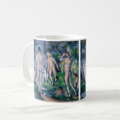 Paul Cezanne - Gruppe der Bathers Kaffeetasse (Vorderseite Links)