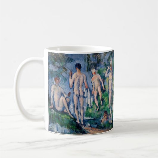 Paul Cezanne - Gruppe der Bathers Kaffeetasse (Links)