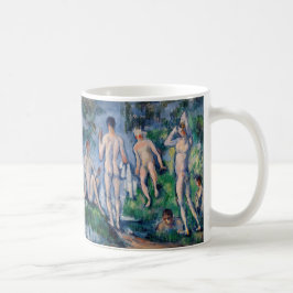 Paul Cezanne - Gruppe der Bathers Kaffeetasse