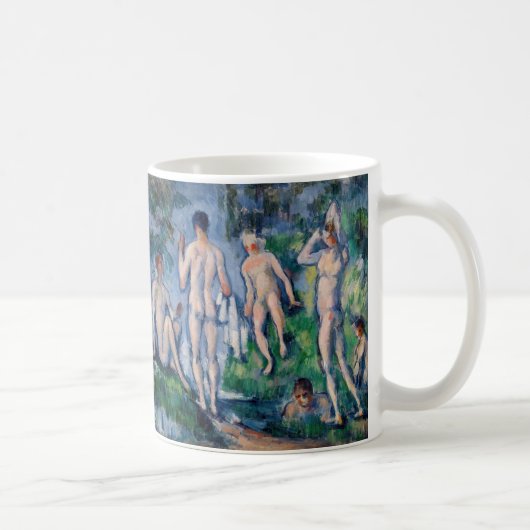 Paul Cezanne - Gruppe der Bathers Kaffeetasse (Rechts)