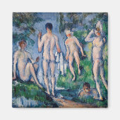 Paul Cezanne - Gruppe der Bathers Magnet (Vorne)