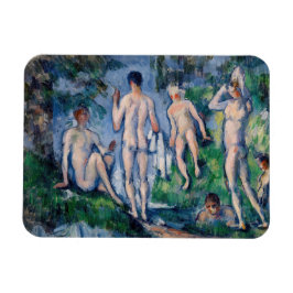 Paul Cezanne - Gruppe der Bathers Magnet
