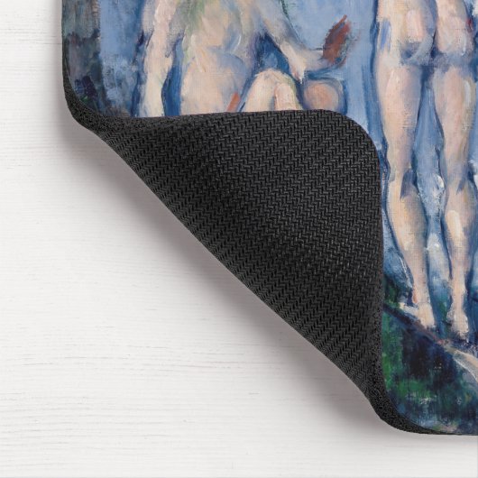 Paul Cezanne - Gruppe der Bathers Mousepad (Ecke)