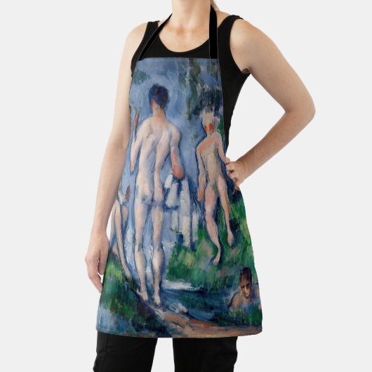 Paul Cezanne - Gruppe der Bathers Schürze (InSitu)