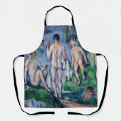 Paul Cezanne - Gruppe der Bathers Schürze (Vorderseite)