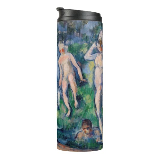 Paul Cezanne - Gruppe der Bathers Thermosbecher (Nach rechts gedreht)