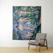 Paul Cezanne - Gruppe der Bathers Wandteppich (Beispiel)