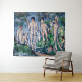 Paul Cezanne - Gruppe der Bathers Wandteppich (Beispiel (Horizontal))