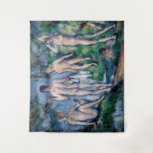 Paul Cezanne - Gruppe der Bathers Wandteppich (Vorderseite)