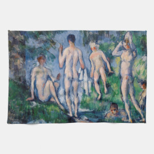 Paul Cezanne - Gruppe von Badenden Geschirrtuch