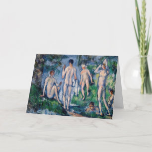 Paul Cezanne - Gruppe von Badenden Karte