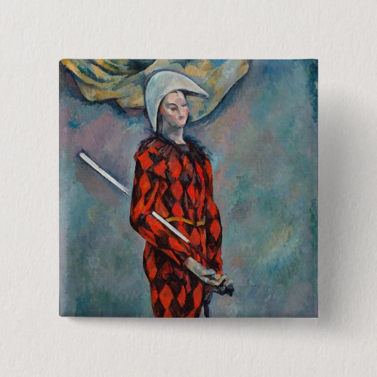 Paul Cezanne - Harlekin Button (Vorderseite)